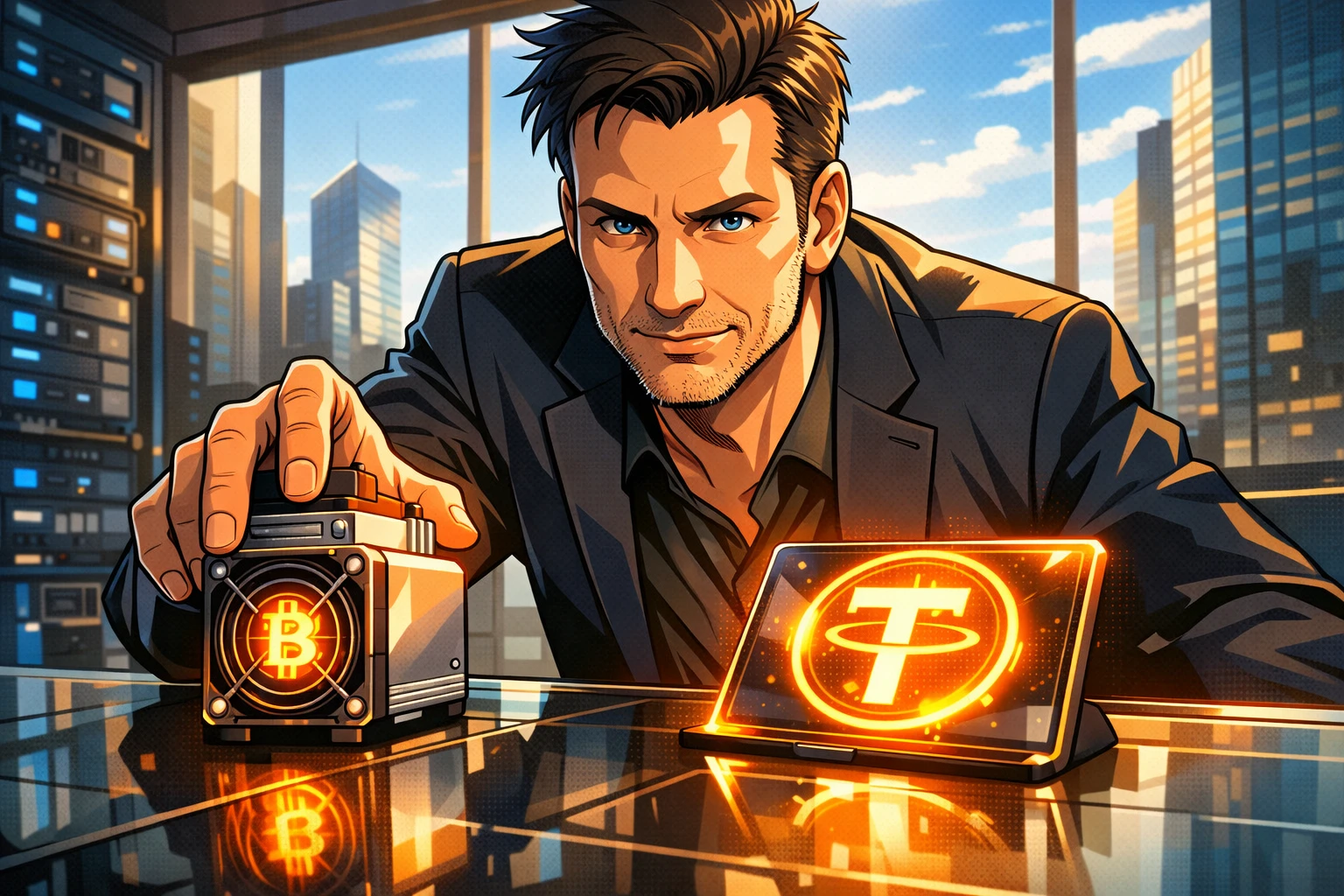 Tether يخرج من تعدين البيتكوين! باعت شركة Northern Data يدها اليسرى إلى يدها اليمنى لكبار المسؤولين التنفيذيين. ما سر صفقة الـ200 مليون دولار؟